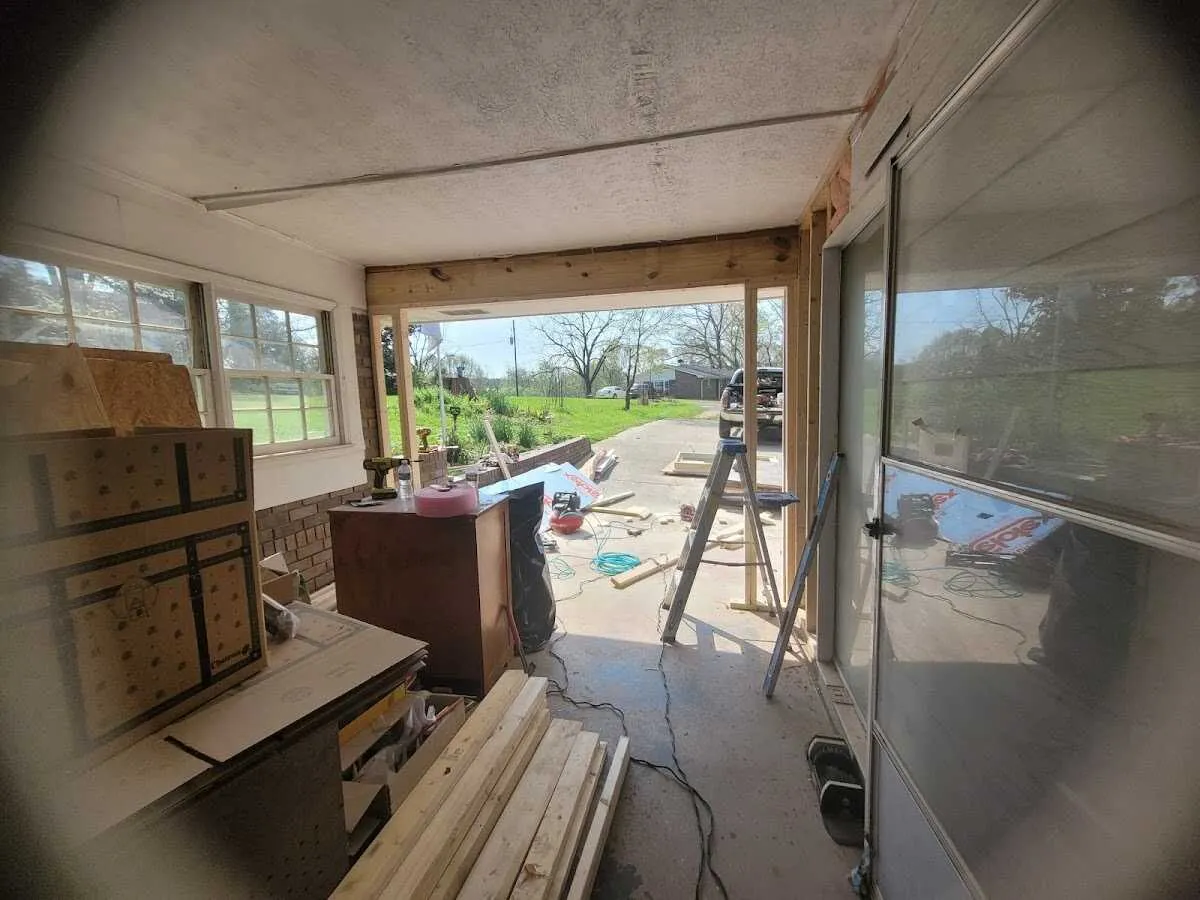 Air movers and dehumidifier for Water Mitigation Services in Danville